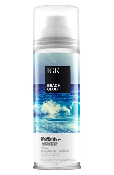 IGK BEACH CLUB TEXTURE SPRAY, 5 OZ