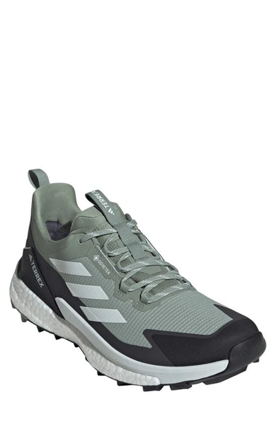 Adidas Originals Mens Adidas Terrex Free Hiker 2 Low Gore-tex In Silver Green/carbon/crystal Jade