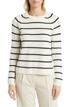 NORDSTROM NORDSTROM RIB ORGANIC COTTON & MERINO WOOL SWEATER