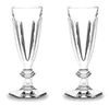 BACCARAT BACCARAT CRYSTAL HARCOURT 1841 CHAMPAGNE FLUTE - CLEAR - SET OF 2