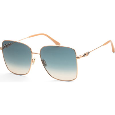 Jimmy Choo Women's Hester 59mm Square Sunglasses In Gold