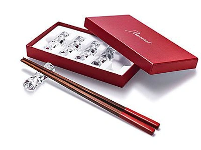 Baccarat Swing Chopstick Stand Set Of 5 In N/a