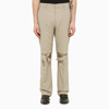 GIVENCHY GIVENCHY STONE TAILORED TROUSERS WITH WEAR MEN