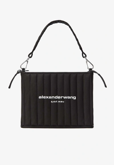 Alexander Wang Elite Shoulder Bag In Black
