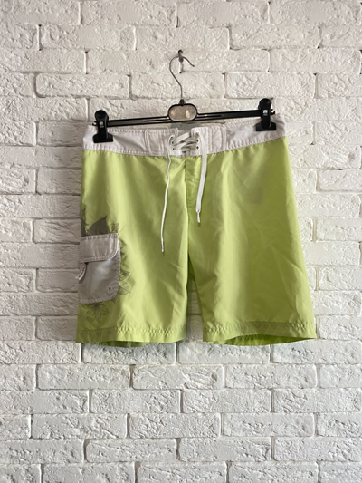 Pre-owned Oakley Swim Shorts In Light Green