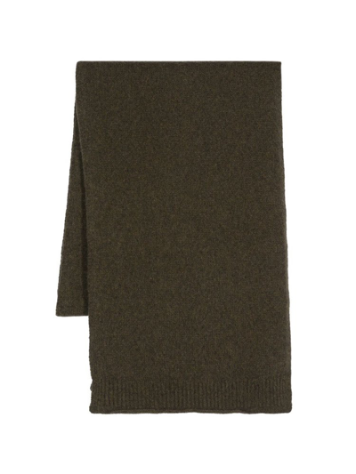 Roberto Collina Knit Scarf In Green