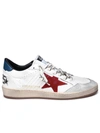 GOLDEN GOOSE GOLDEN GOOSE WHITE LEATHER SNEAKERS