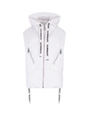 Khrisjoy Puff Iconic Hooded Quilted Gilet In White