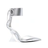 Attico Morgan Pumps 105mm In Silver
