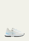 Givenchy Spectre Zip Runner Sneaker In White/blue