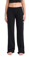 Coucou The Pointelle Pants Black Xs In Black