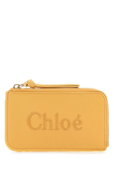 Chloé Chloe Wallets In Honeygold