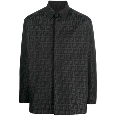 Fendi Shirt In Black