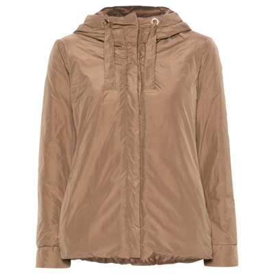 Max Mara The Cube Outerwears In Brown