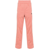 Palm Angels Trouser With Embroidered Monogram On The Front In Pink