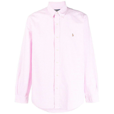 Ralph Lauren Shirts In White/pink