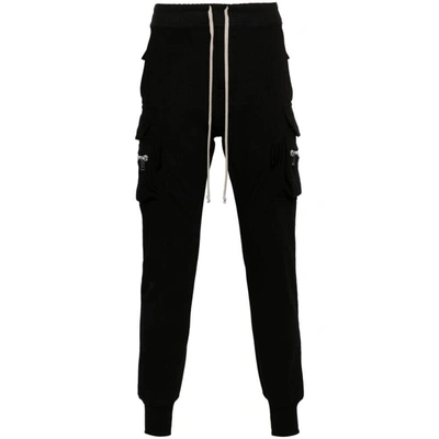 Rick Owens Black Mastodon Cargo Pants