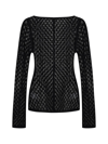 Rohe Geometrical Lace Long Sleeves Top In Black