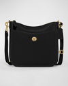 Coach Polished Pebble Leather Crossbody Bag In B4black