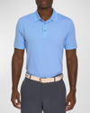 Robert Graham Hyde Polo In Lt Blue