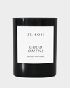 ST ROSE GOOD OMENS SCENTED CANDLE, 10.2 OZ.