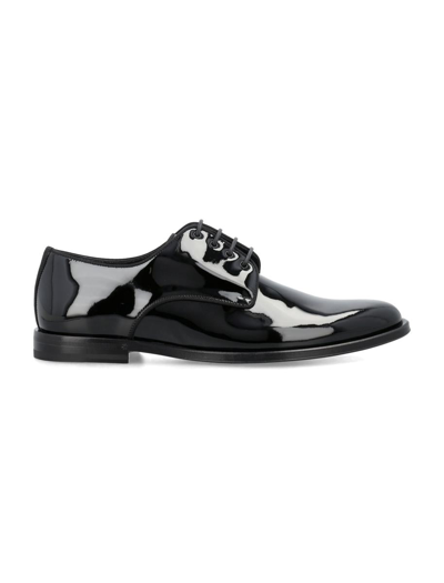 Dolce & Gabbana Classic Derby Shoes In Black