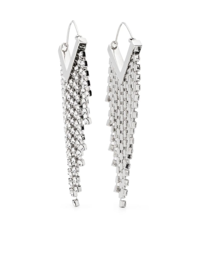 Isabel Marant Earrings In Transparent Silver