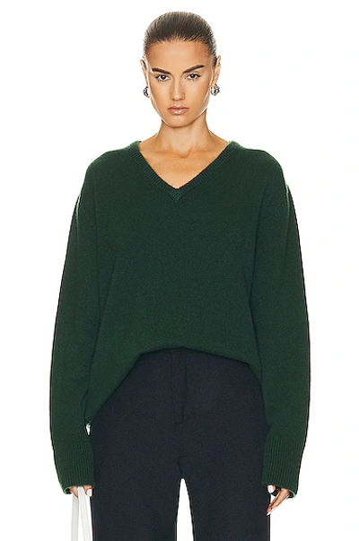 Sprwmn Classic V-neck Sweater In Multi