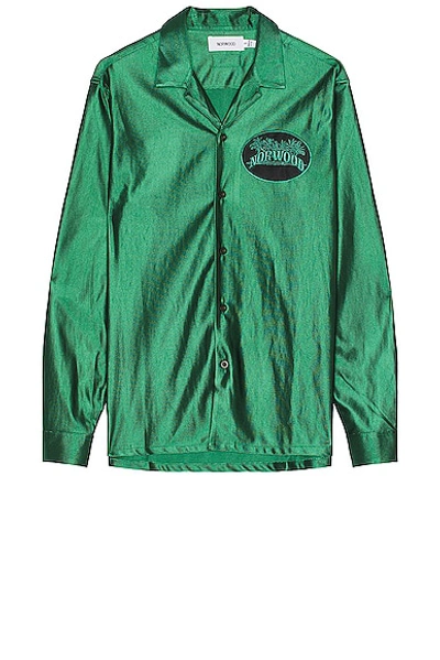 Norwood Dazzle Lounge Shirt In Green