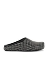 Marni Black Leather Fussbett Loafers In Black