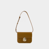 APC ASTRA SMALL CROSSBODY - A.P.C - LEATHER - BROWN