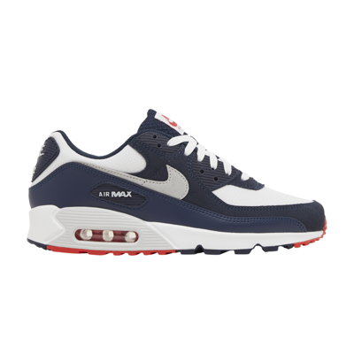 Pre-owned Nike Air Max 90 'obsidian Track Red' In Blue