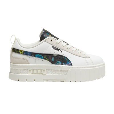 Pre-owned Puma Liberty Of London X Wmns Mayze 'floral' In White