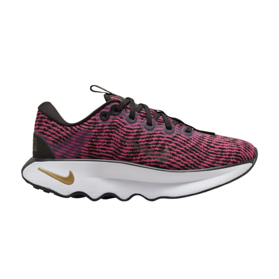 Pre-owned Nike Wmns Motiva 'fireberry' In Black