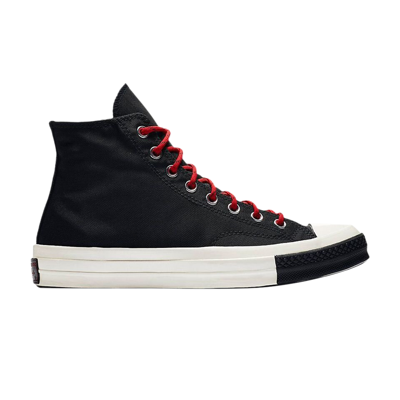 Pre-owned Converse Chuck 70 Trek Tech High 'black Enamel Red'
