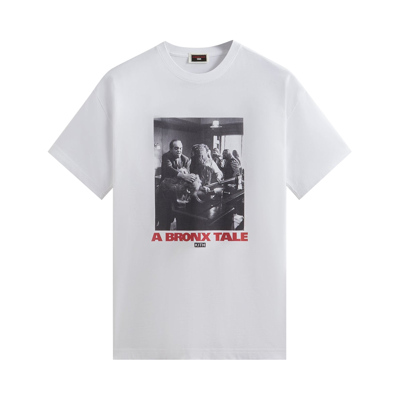 Pre-owned Kith For A Bronx Tale Can't Leave Vintage Tee 'white'