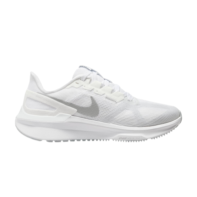 Pre-owned Nike Wmns Air Zoom Structure 25 'white Metallic Silver'