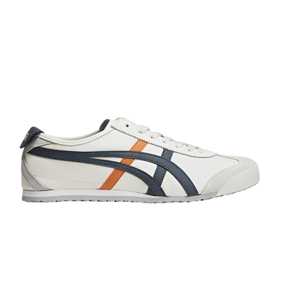 Pre-owned Onitsuka Tiger Mexico 66 'white Navy Orange'