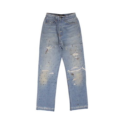 Pre-owned Amiri Gradient Crystal Recon Denim Jeans 'blue'