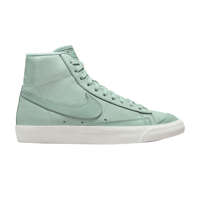 Pre-owned Nike Wmns Blazer Mid Premium 'mineral' In Green