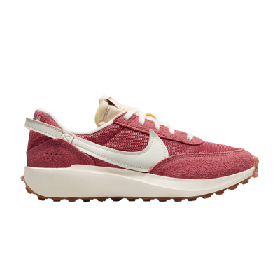 Pre-owned Nike Wmns Waffle Debut Vintage 'adobe Sail' In Red