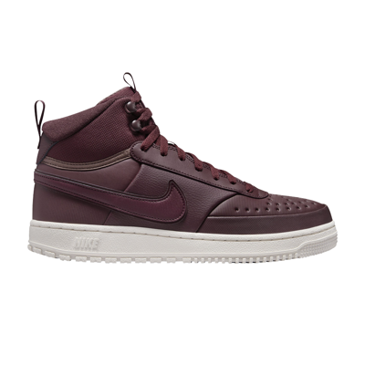 Pre-owned Nike Court Vision Mid 'burgundy Crush' In Red