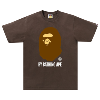 Pre-owned Bape By Bathing Ape Tee 'brown'