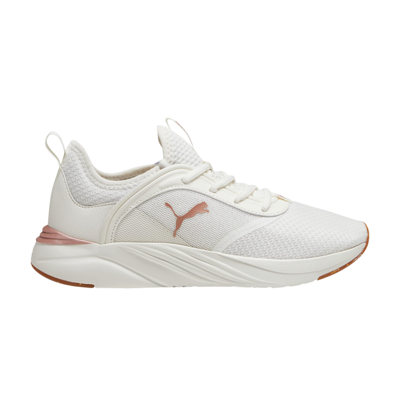 Pre-owned Puma Wmns Softride Ruby 'better - Warm White Rose Gold' In Cream