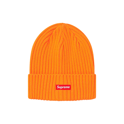Pre-owned Supreme Overdyed Beanie 'tangerine' In Orange