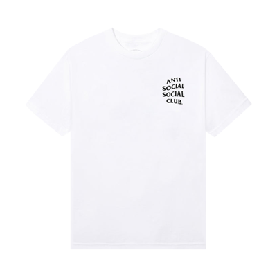 Pre-owned Anti Social Social Club Kkotch Tee 'white'