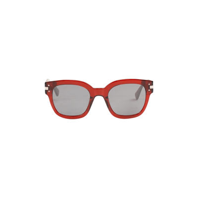 Pre-owned Amiri Classic Logo Sunglasses 'red'