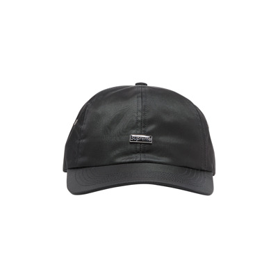 Pre-owned Supreme Enamel Logo 6-panel 'black'