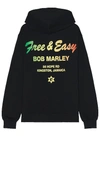 FREE AND EASY BOB MARLEY KINGSTON TOWN HOODIE