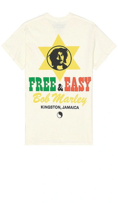 Free And Easy Bob Marley Judah T恤 In Yellow